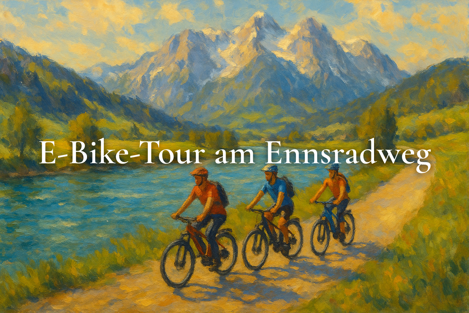 E-Bike-Tour am Ennsradweg
