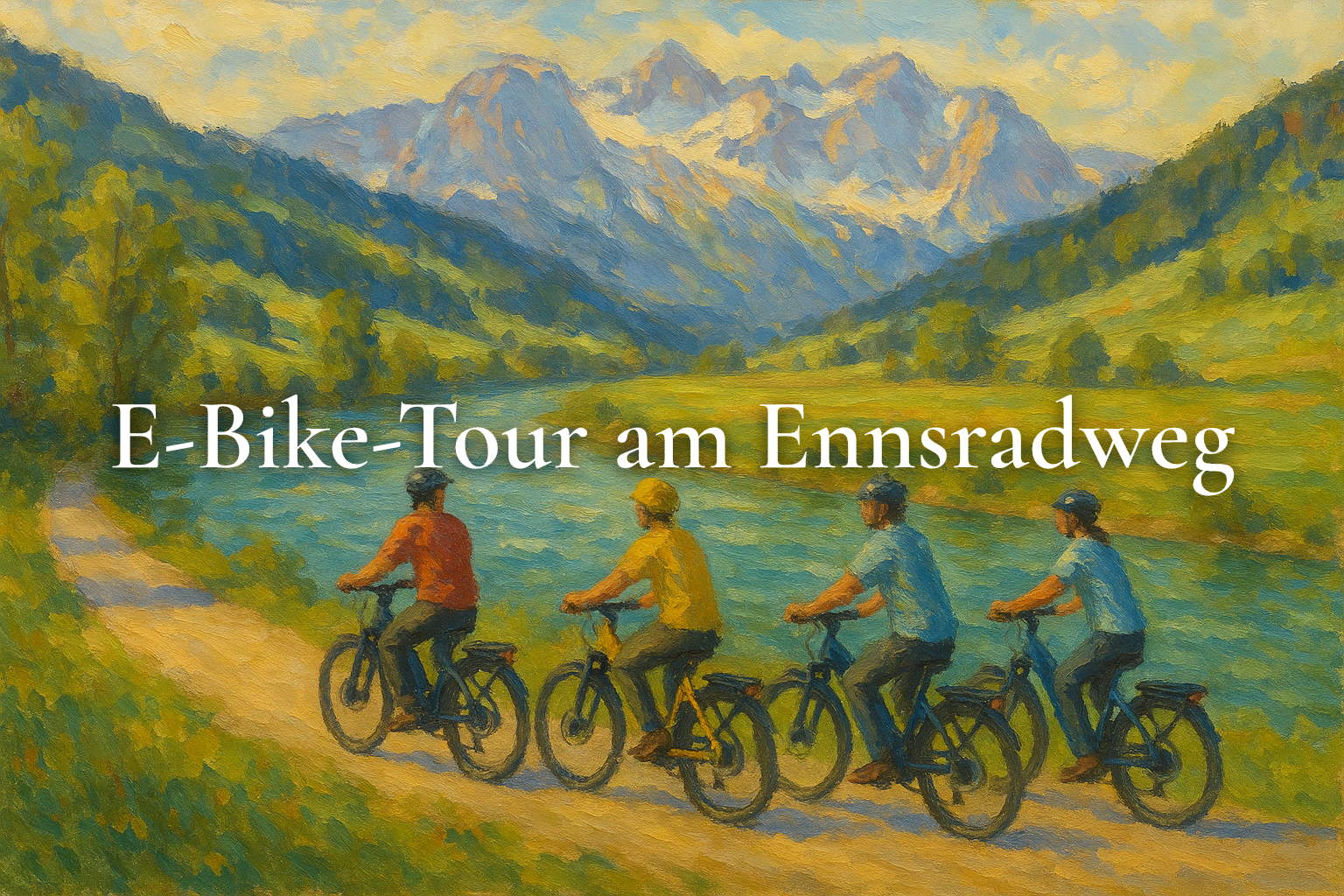 E-Bike-Tour am Ennsradweg