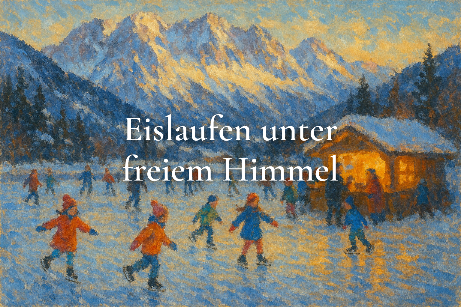 Eislaufen unter freiem Himmel