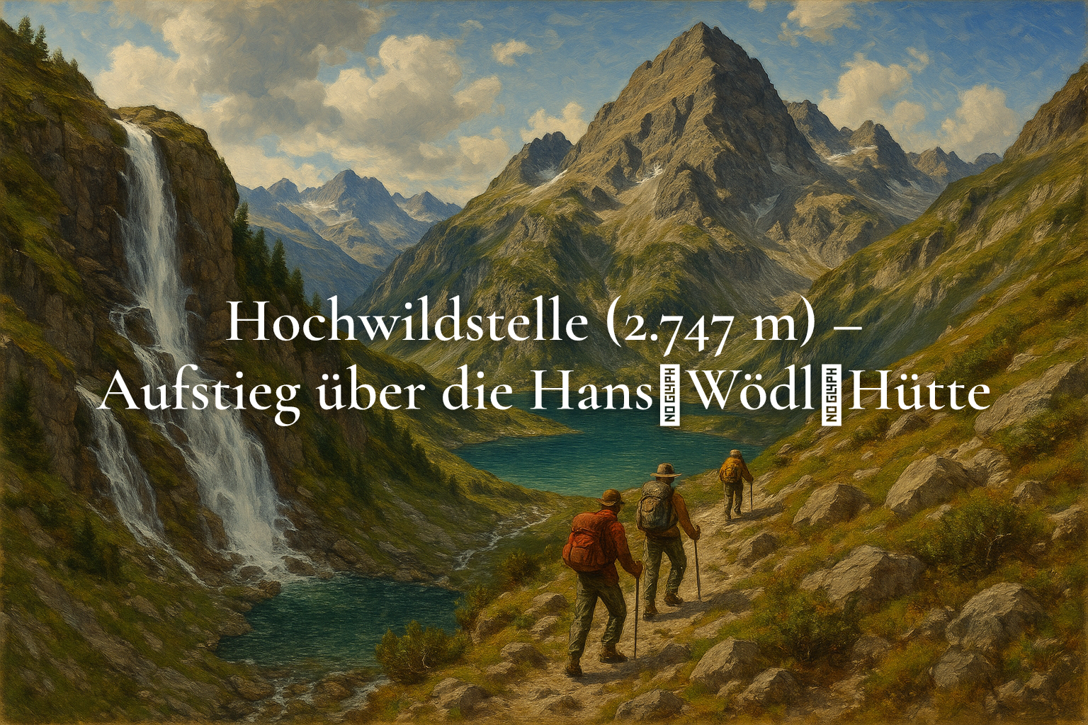 Hochwildstelle (2.747 m) – Aufstieg über die Hans‑Wödl‑Hütte