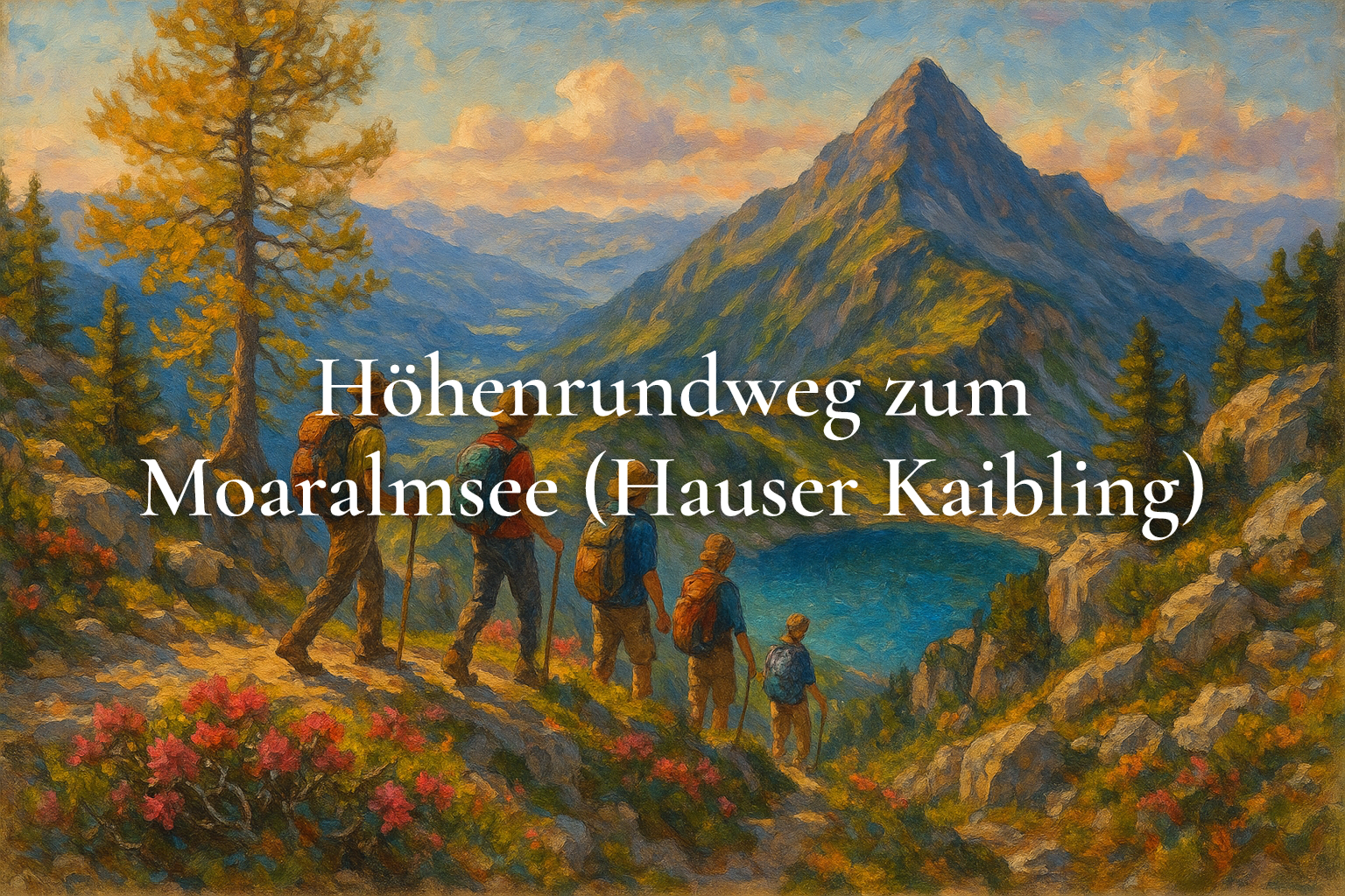 Höhenrundweg zum Moaralmsee (Hauser Kaibling)