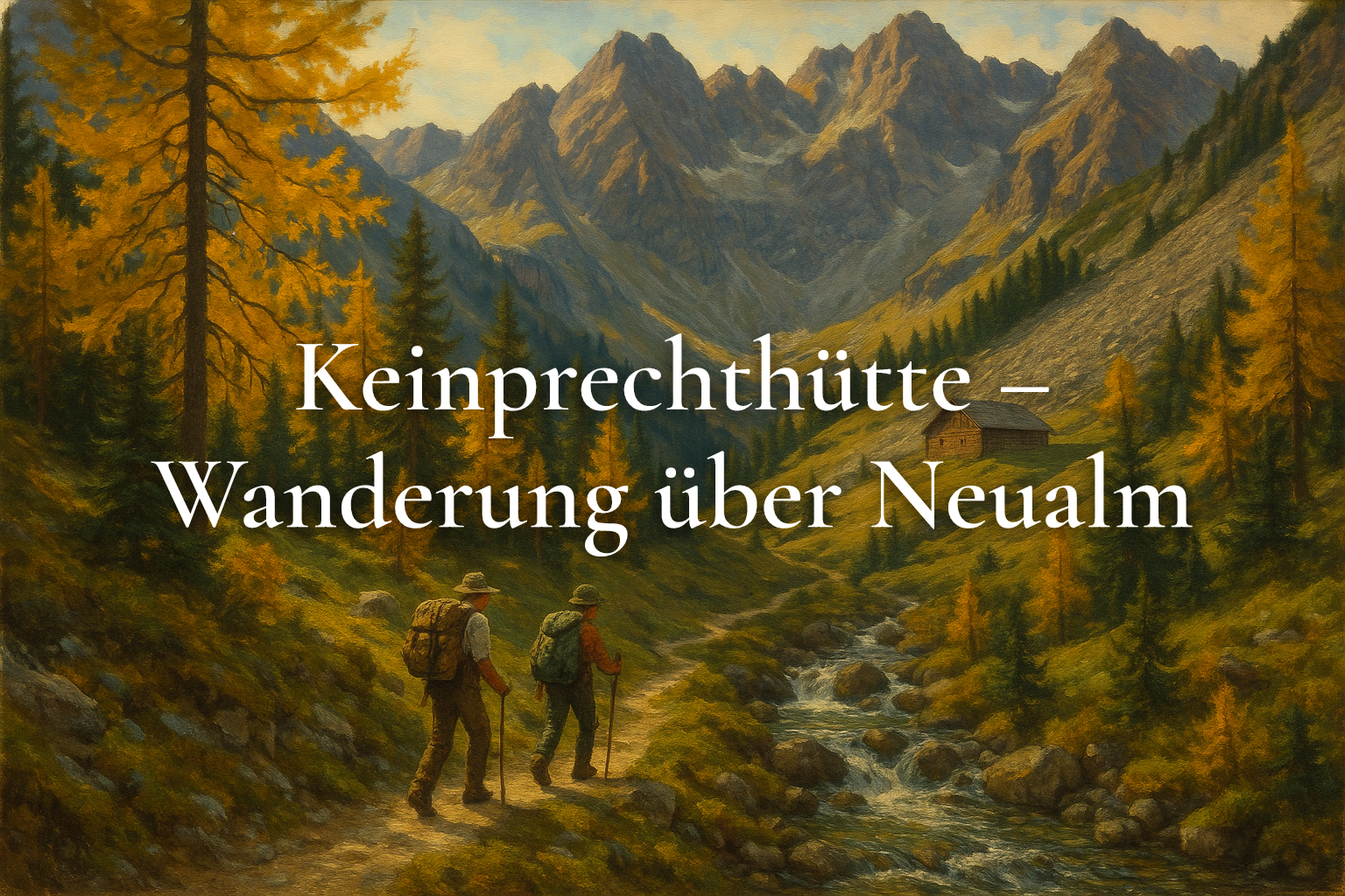 Keinprechthütte – Wanderung über Neualm