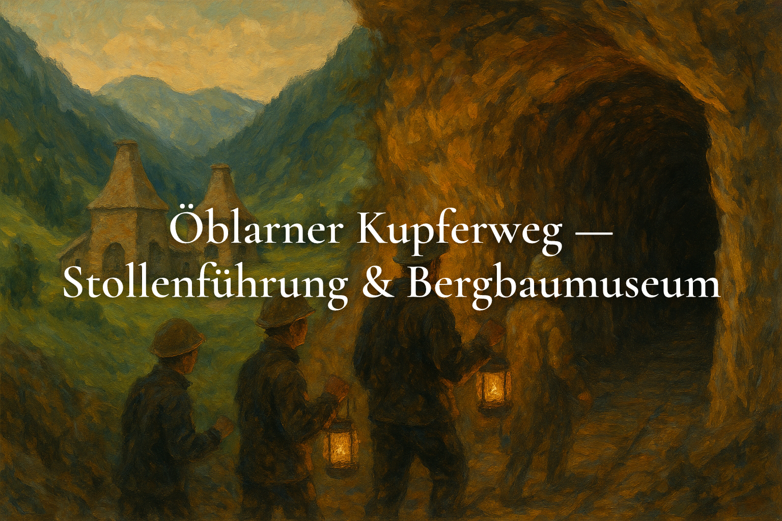 Öblarner Kupferweg — Stollenführung & Bergbaumuseum