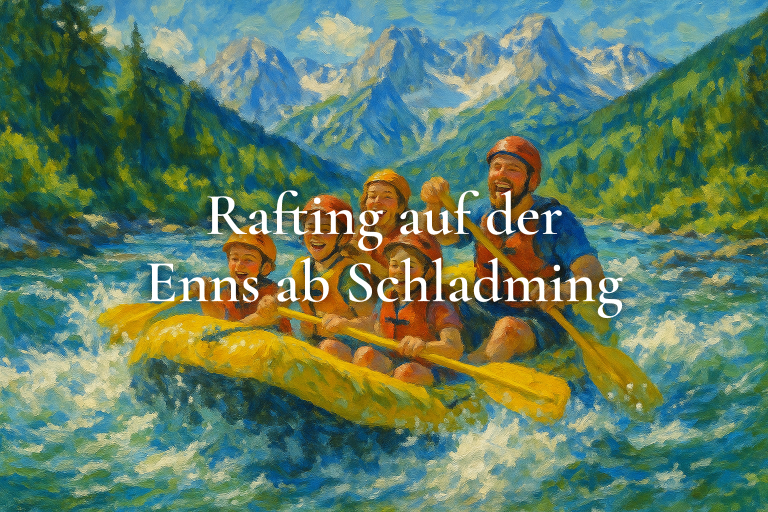 Rafting auf der Enns ab Schladming