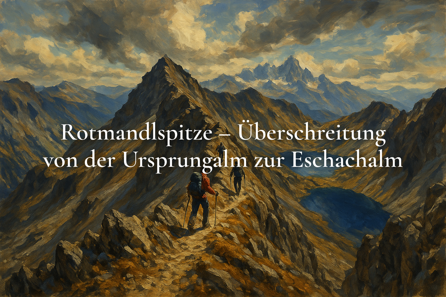 Rotmandlspitze – Überschreitung von der Ursprungalm zur Eschachalm