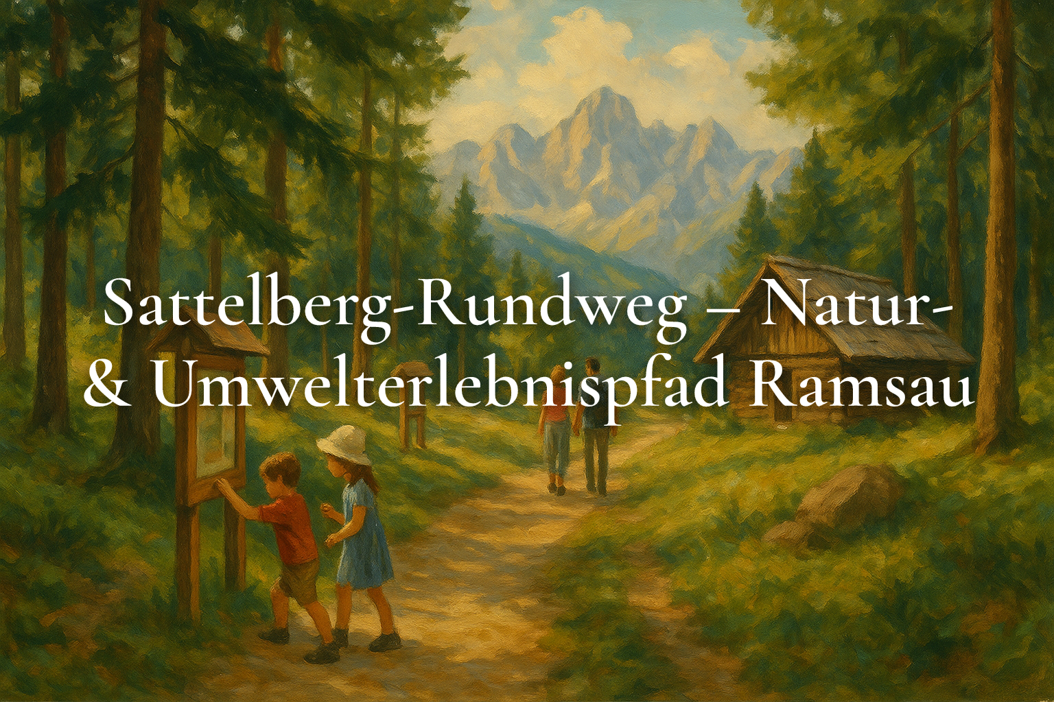 Sattelberg-Rundweg – Natur- & Umwelterlebnispfad Ramsau