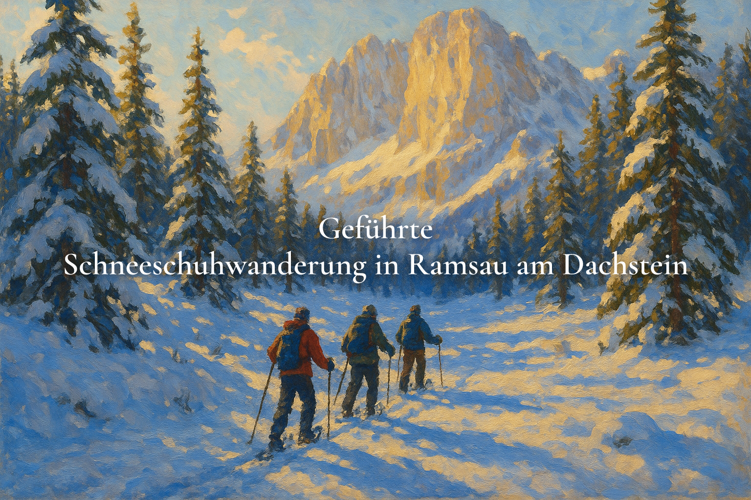 Geführte Schneeschuhwanderung in Ramsau am Dachstein