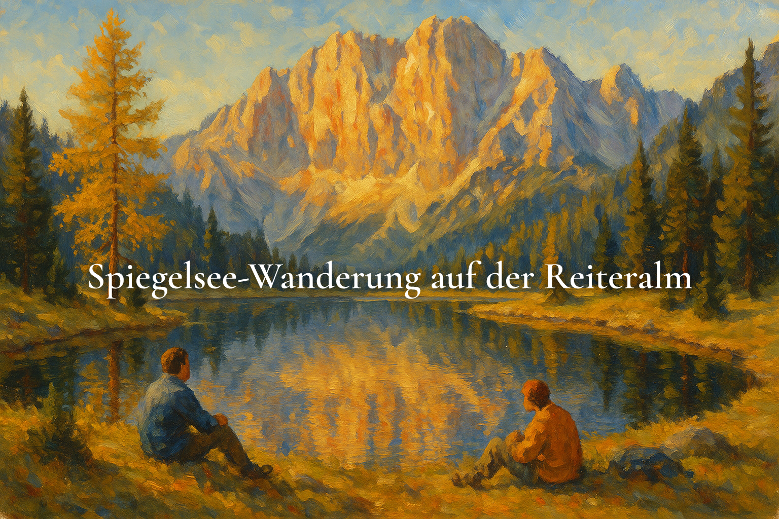 Spiegelsee-Wanderung auf der Reiteralm