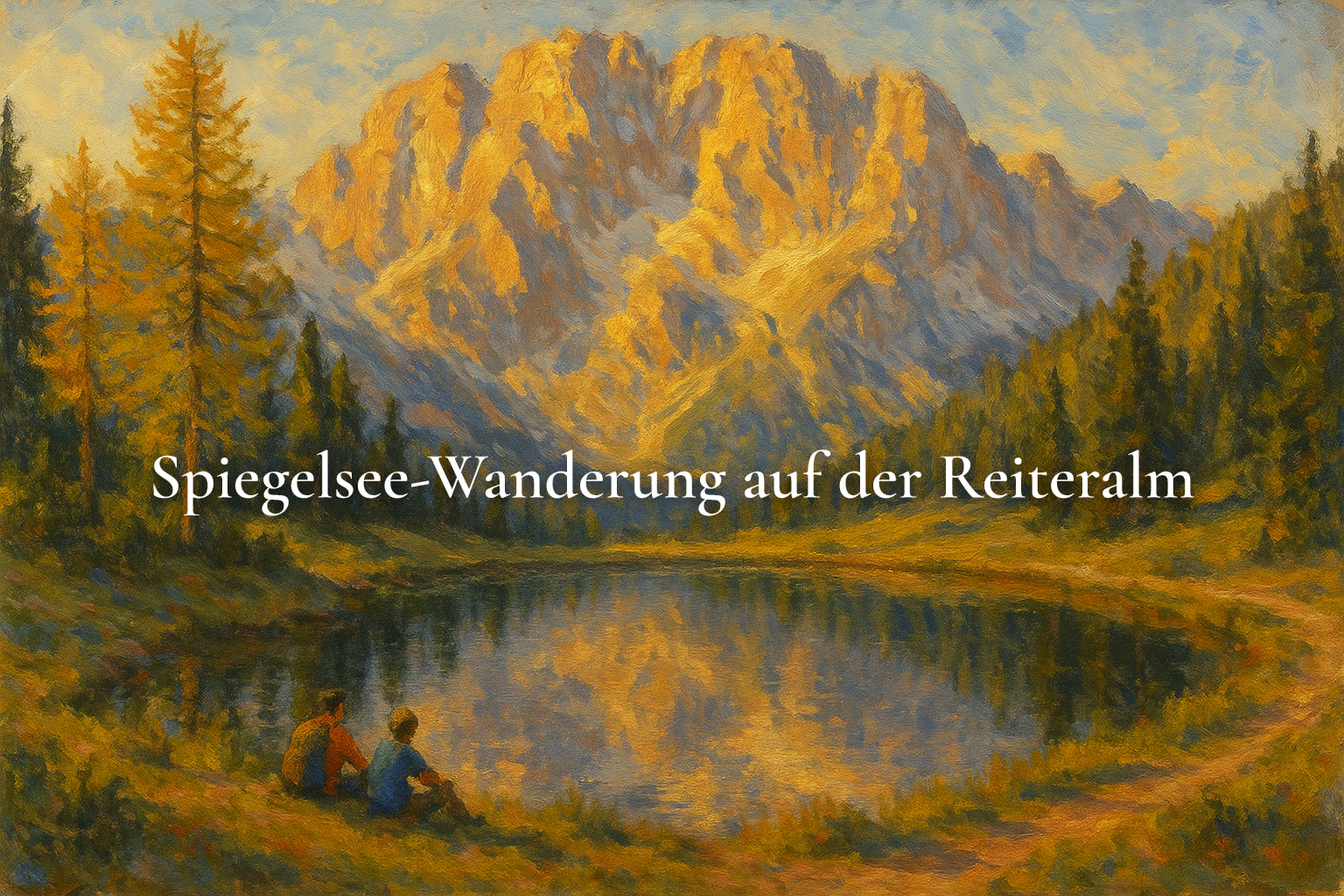 Spiegelsee-Wanderung auf der Reiteralm