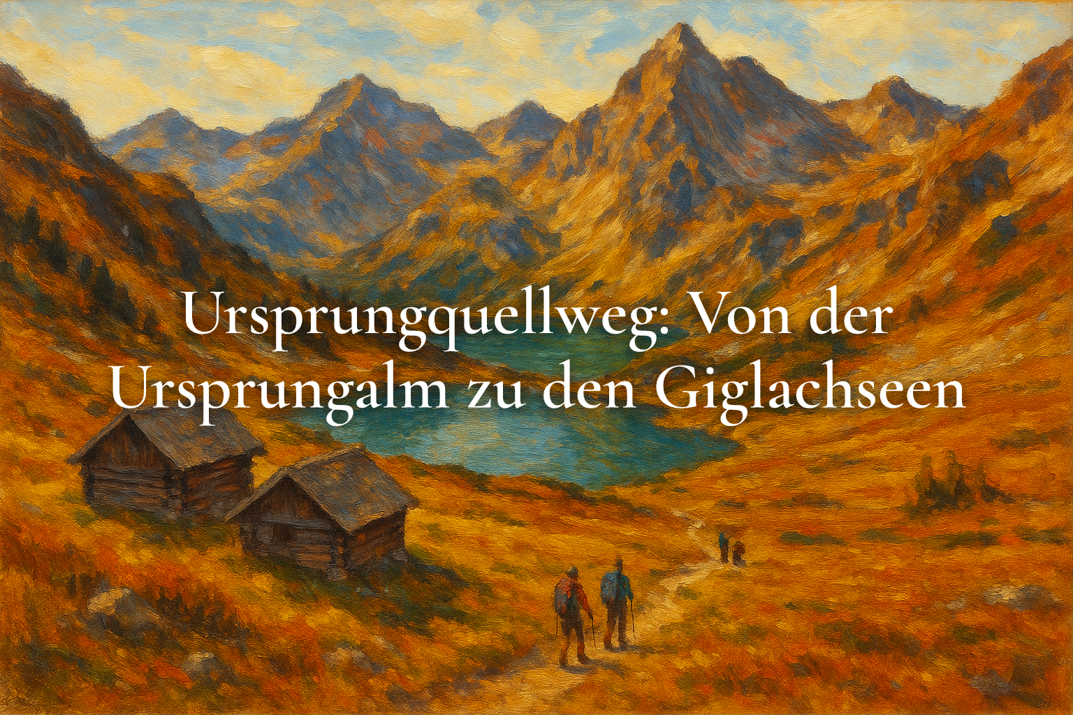 Ursprungquellweg: Von der Ursprungalm zu den Giglachseen